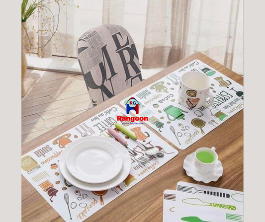 Water Proof Table Mat (ရေစိုခံထမင်းစားအခင်း)