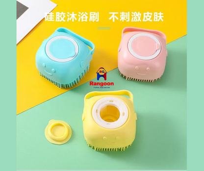 Silicon Shower Brush (Silicon ကိုယ်တိုက် Brush)