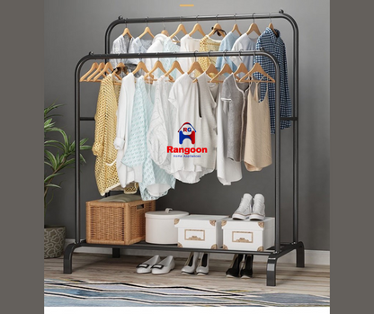 Double Clothes rack (2 တိုင်အဝတ်လှမ်းစင် )