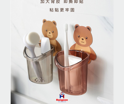 Bear Toothbrush Cup (ဝက်ဝံသွားတိုက်တံထည့်ခွက်)