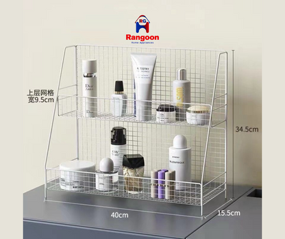 2 Step White Shelf (2 ဆင့်စင် အဖြူ)