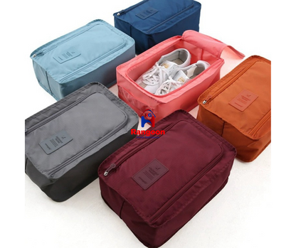 Travel Shoe Bag (ခရီးဆောင်ဖိနပ်အိတ်)